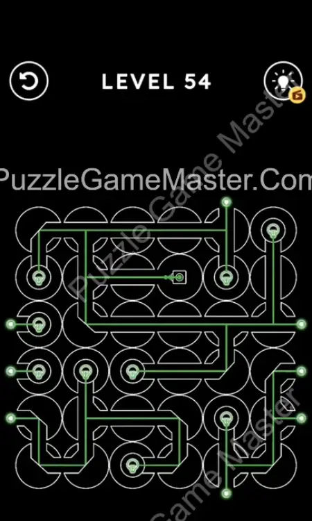 Laser Puzzle Level 54 Answer