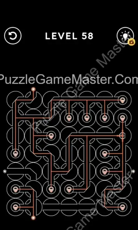 Laser Puzzle Level 58 Answer