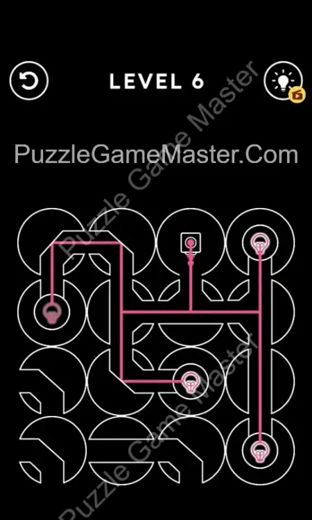 Laser Puzzle Level 6 Answer