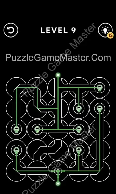 Laser Puzzle Level 9 Answer