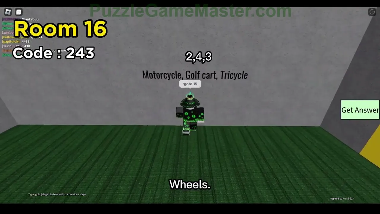 Puzzle Doors Level 16 Roblox