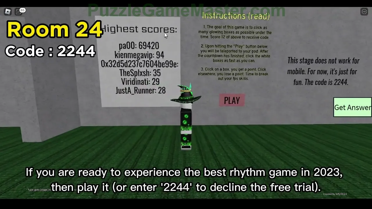 Puzzle Doors Level 24 Roblox Answer [With Explanations] » Puzzle Game