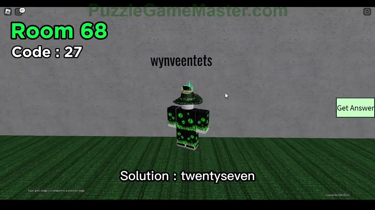 Puzzle Doors Level 68 Roblox