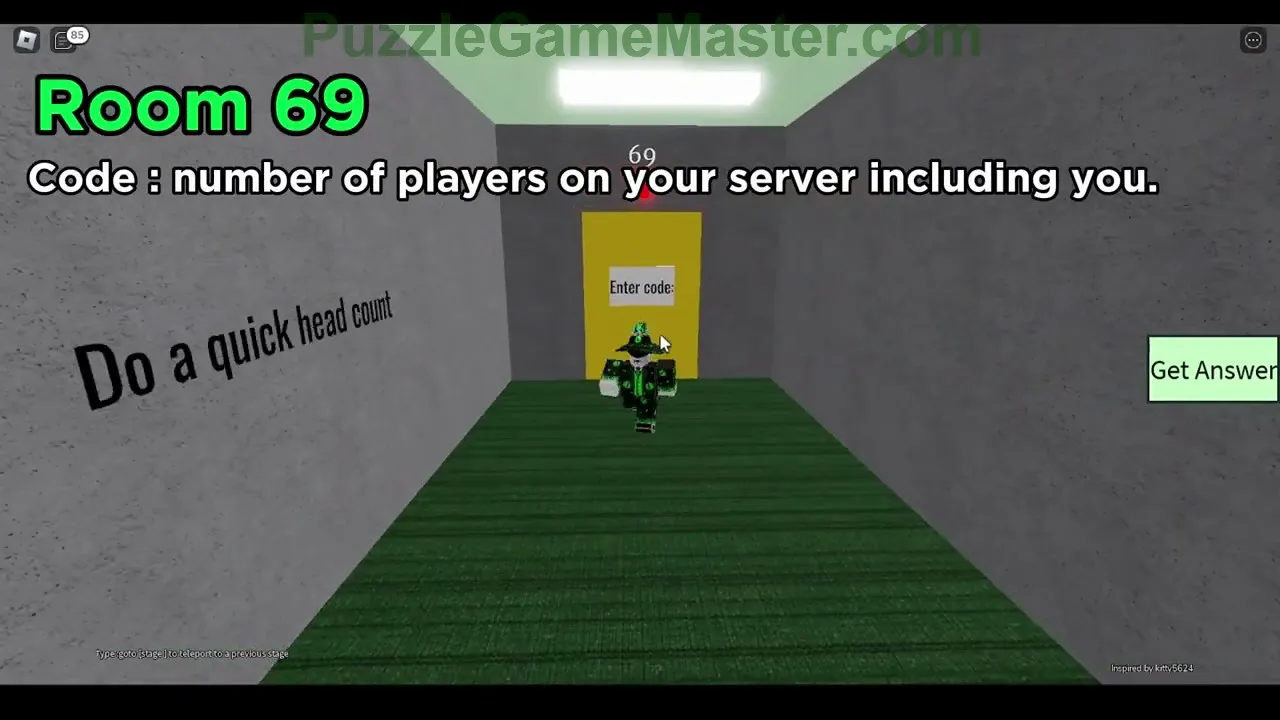 Puzzle Doors Level 69 Roblox