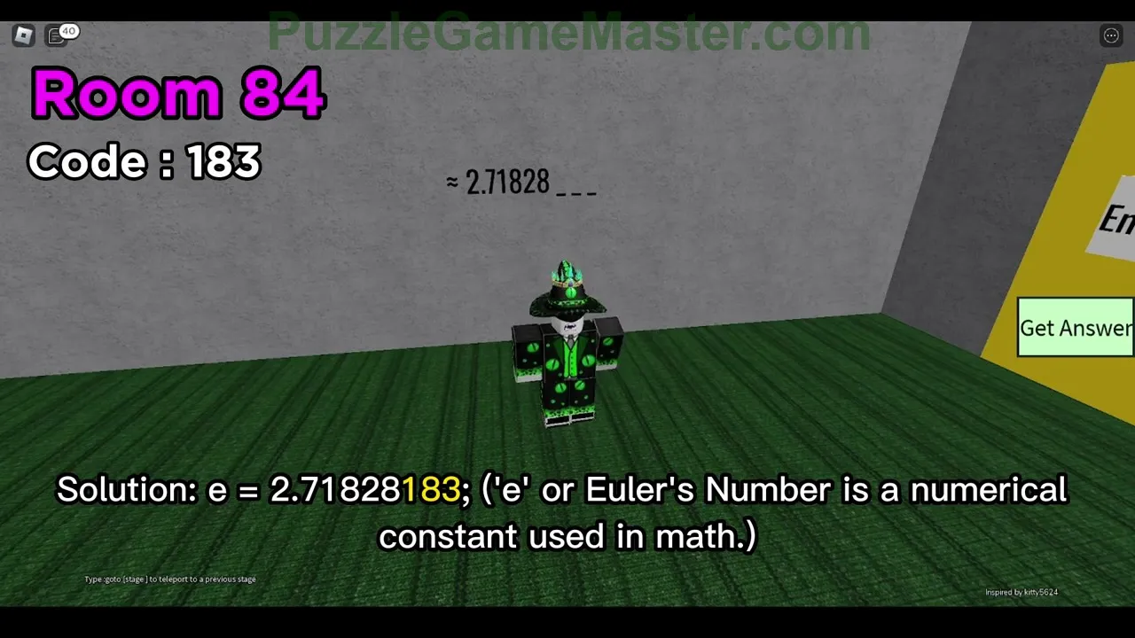 Puzzle Doors Level 84 Roblox