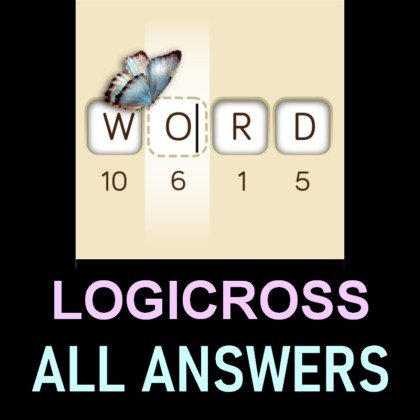 Logicross Answers All Levels [300+ in Single Page] » Puzzle Game Master