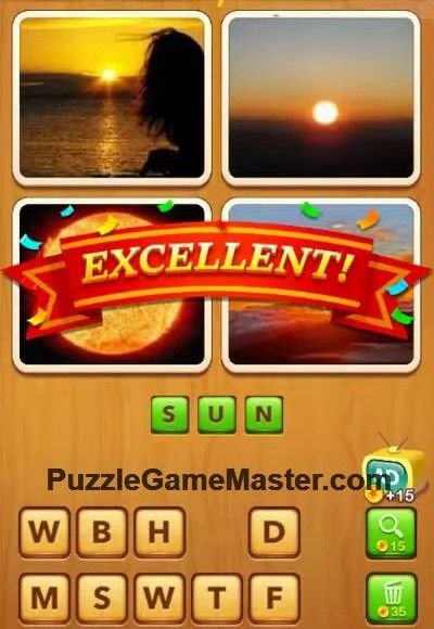 Answer of level 4 4 Pics Guess Word