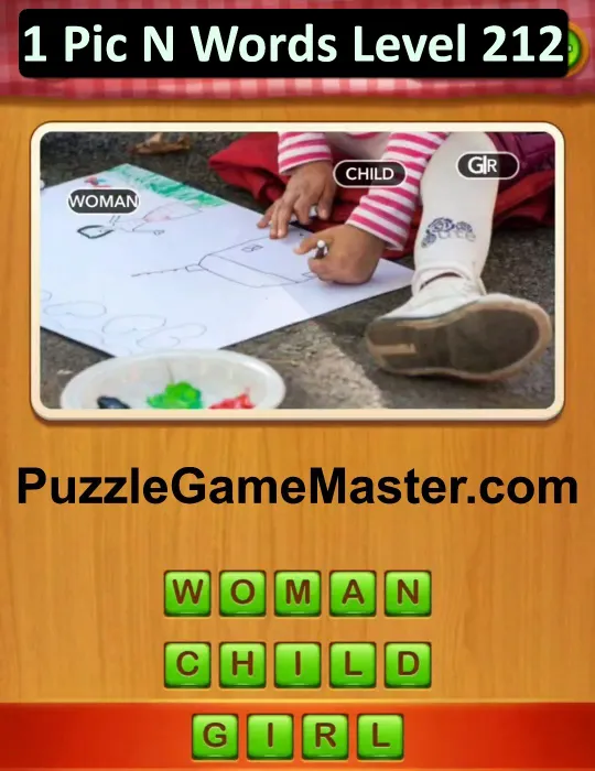 1 Pic N Words Level 212