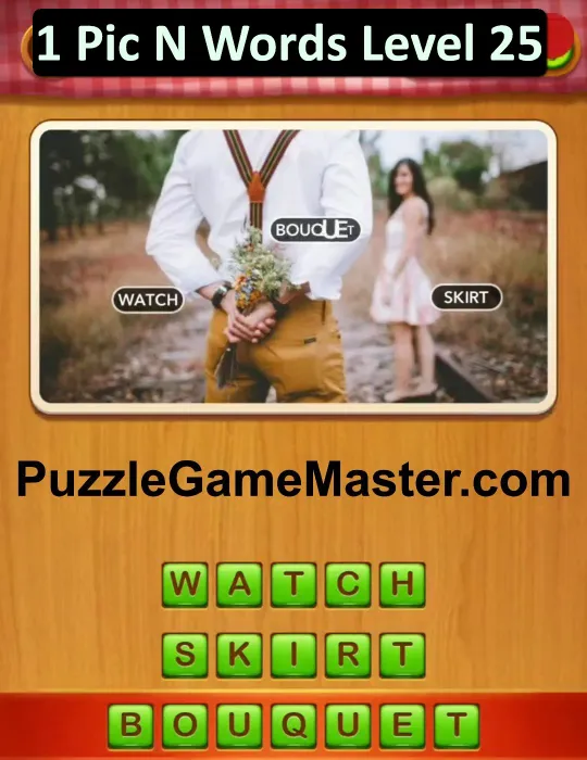 1 Pic N Words Level 25
