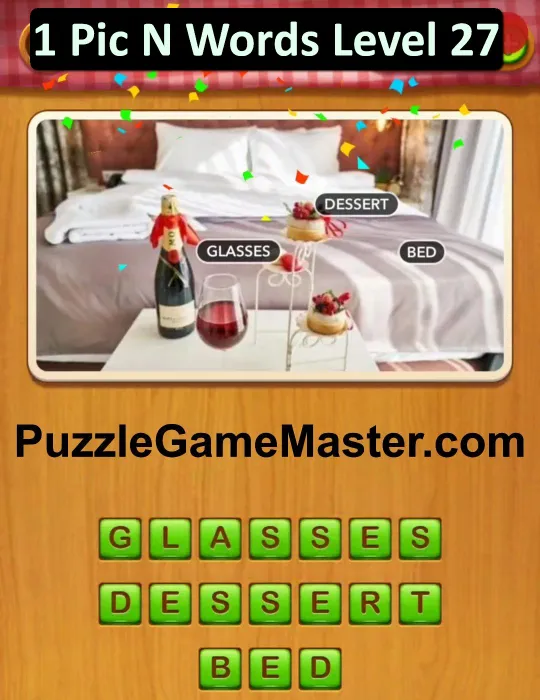 1 Pic N Words Level 27