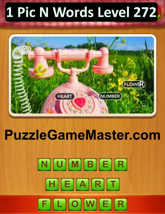 1 Pic N Words Level 272
