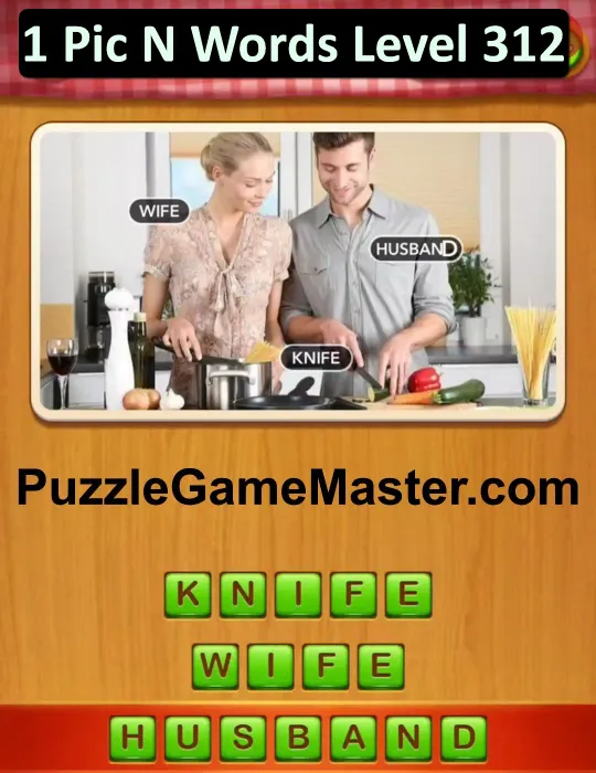 1 Pic N Words Level 312