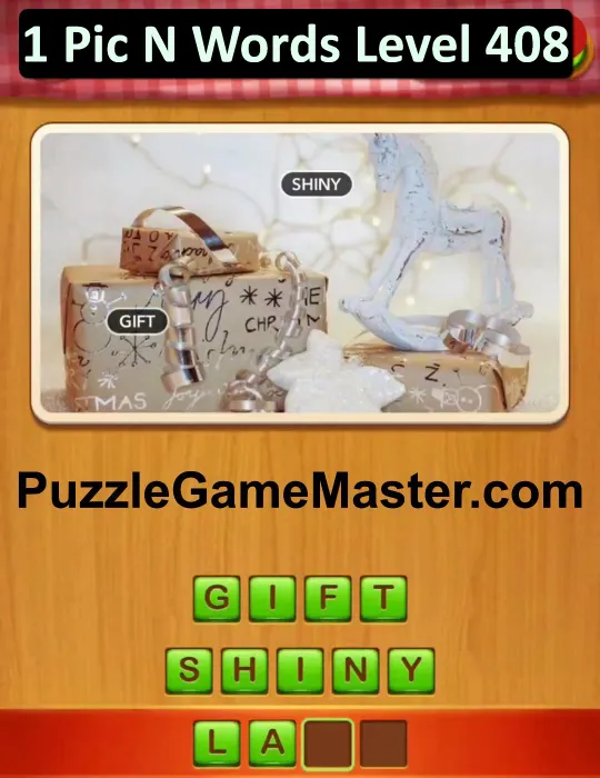 1 Pic N Words Level 408