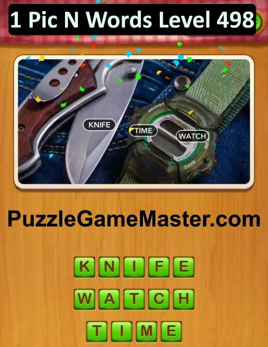 1 Pic N Words Level 498