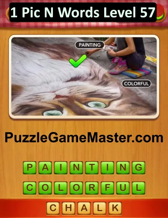 1 Pic N Words Level 57