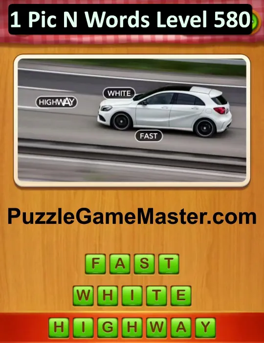 1 Pic N Words Level 580