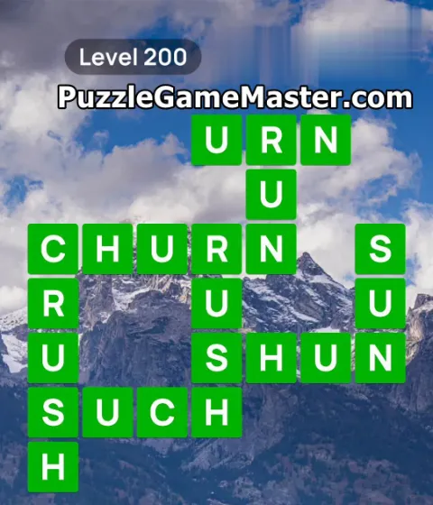 Word Scenery Level 200