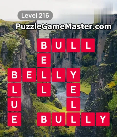 Word Scenery Level 216