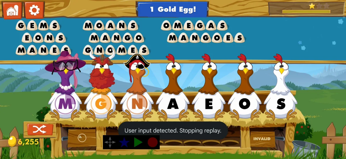 Chicktionary Level 44 answer