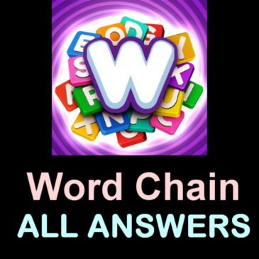 Word Chain Answers Level 1-500 [in Single Page] » Puzzle Game Master