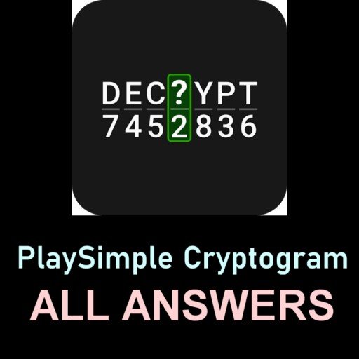 Playsimple Cryptogram Answers