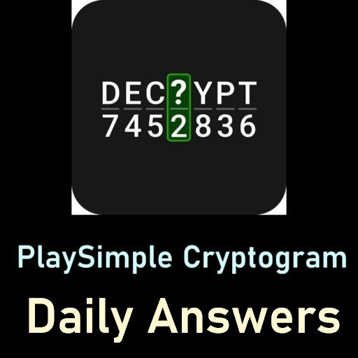 Playsimple Cryptogram Daily Challenge Answers