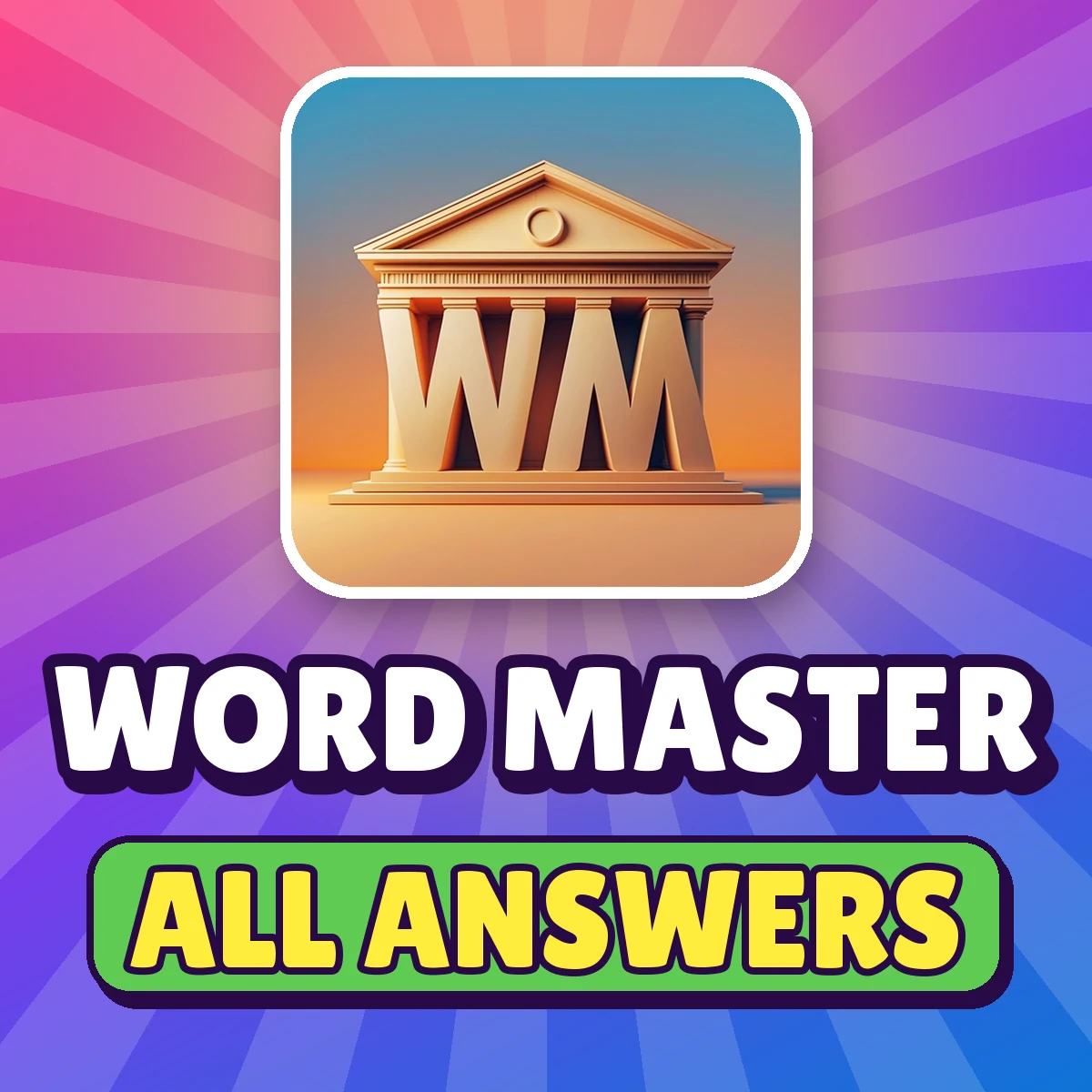 Word Master answers all levels