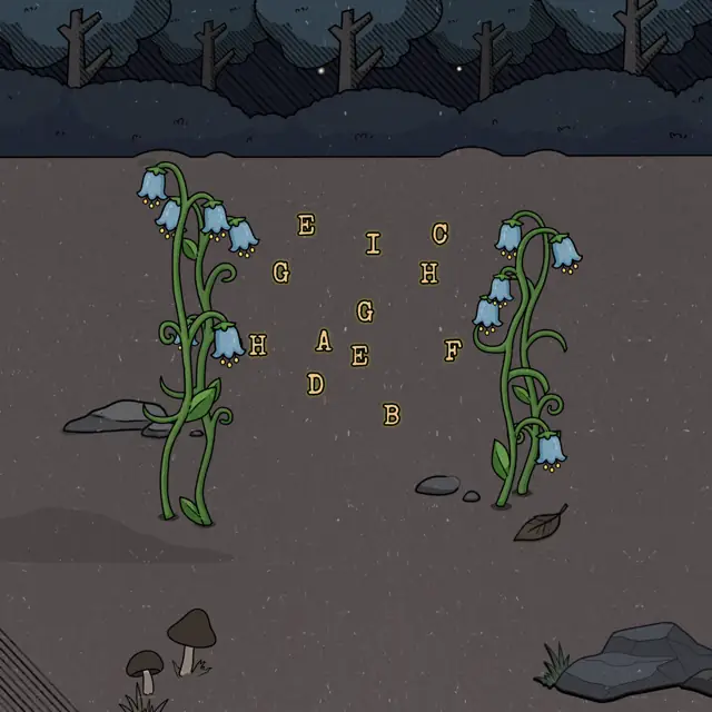 Flower Forest Word Puzzle Level 53 walkthrough