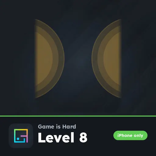 Game is Hard iPhone Level 8 I Can’t Hear Anything! answer