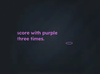 Game is Hard Level 12 Score With Purple Three Times