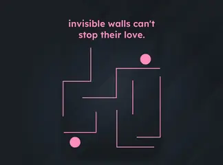 Game is Hard Level 136 Invisible Walls Can’t Stop Their Love
