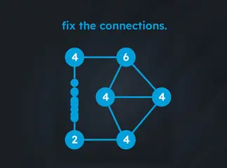 Game is Hard Level 176 Fix the Connections