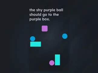 Game is Hard Level 207 The Shy Purple Ball Should Go to the Purple Box