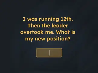 Game is Hard Level 216 What Is My New Position?