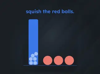 Game is Hard Level 230 Squish the Red Balls