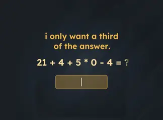 Game is Hard Level 251 I Only Want a Third of the Answer