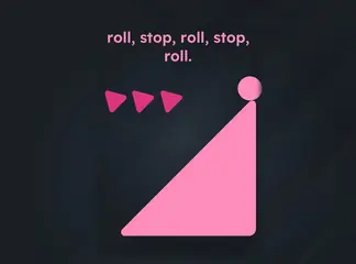Game is Hard Level 256 Roll, Stop, Roll, Stop, Roll