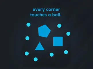 Game is Hard Level 259 Every Corner Touches a Ball