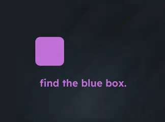 Game is Hard Level 41 Find the Blue Box