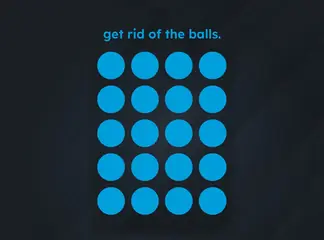 Game is Hard Level 54 Get Rid of the Balls