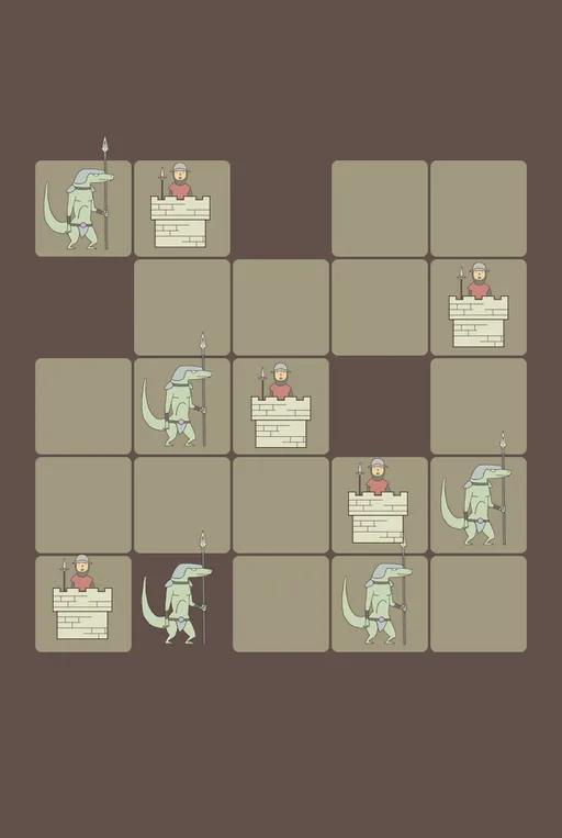 IQ Dungeon 2 Bonus 3 Find the Enemies' Locations! answer and solution