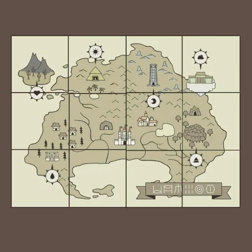IQ Dungeon 2 Level 102 hint picture for Fix the Map!