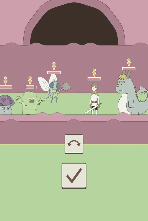IQ Dungeon 2 Level 172 Defeat All Enemies! answer and solution