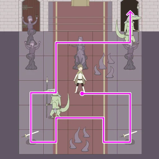 IQ Dungeon 2 Level 35 hint picture for Escape the Room!