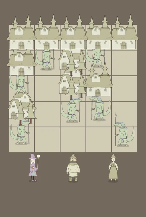 IQ Dungeon 2 Level 40 Defeat All Enemies! answer and solution