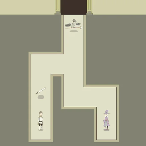 IQ Dungeon 2 Level 77 hint picture for Forge Ahead!