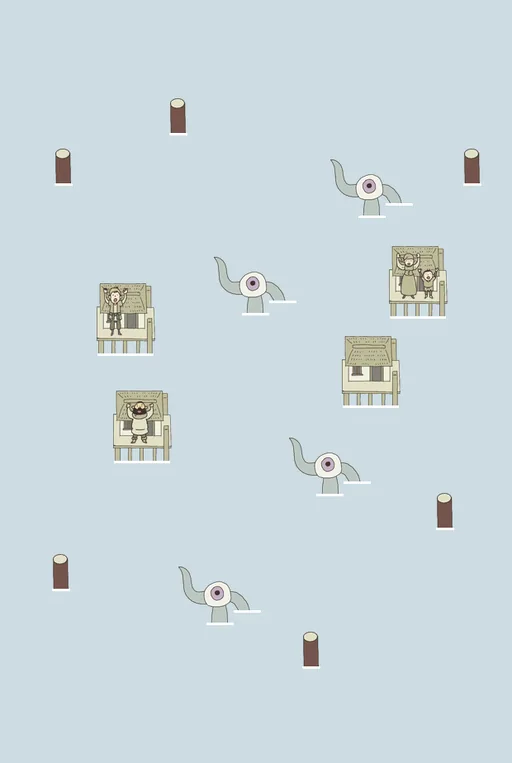 IQ Dungeon Level 117 Connect Four Ropes to Keep the Enemies from the Houses! answer and solution