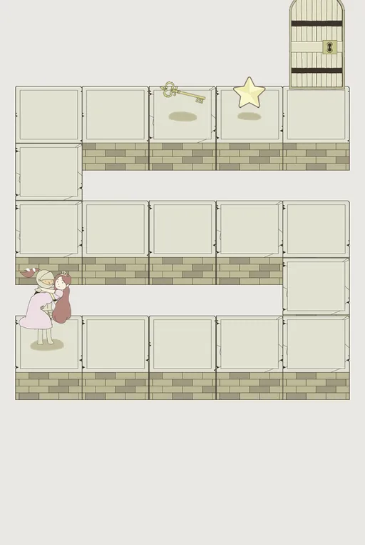 IQ Dungeon Level 14 Cross the Path! answer and solution