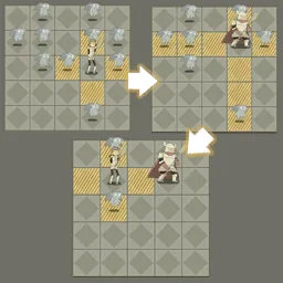 IQ Dungeon Level 152 hint picture for Defeat All Enemies!