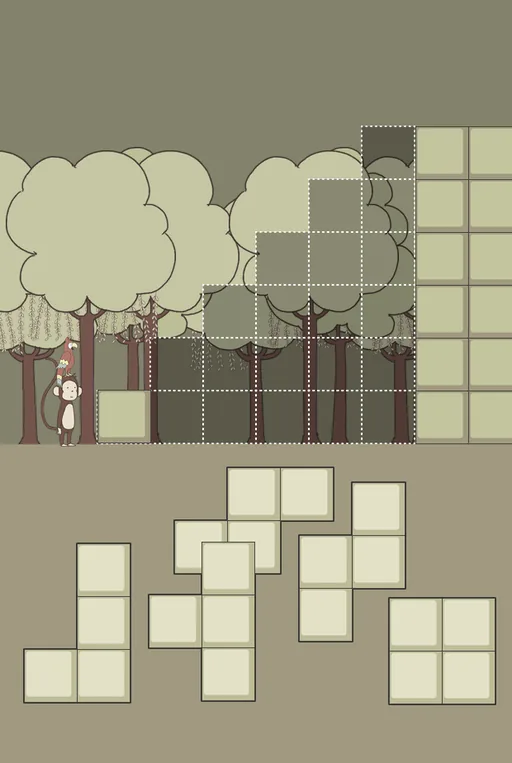 IQ Dungeon Level 201 Make a Path Up the Cliff! answer and solution